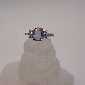 R728 Sterling Silver Ombre Ring - Charmed Aroma A2